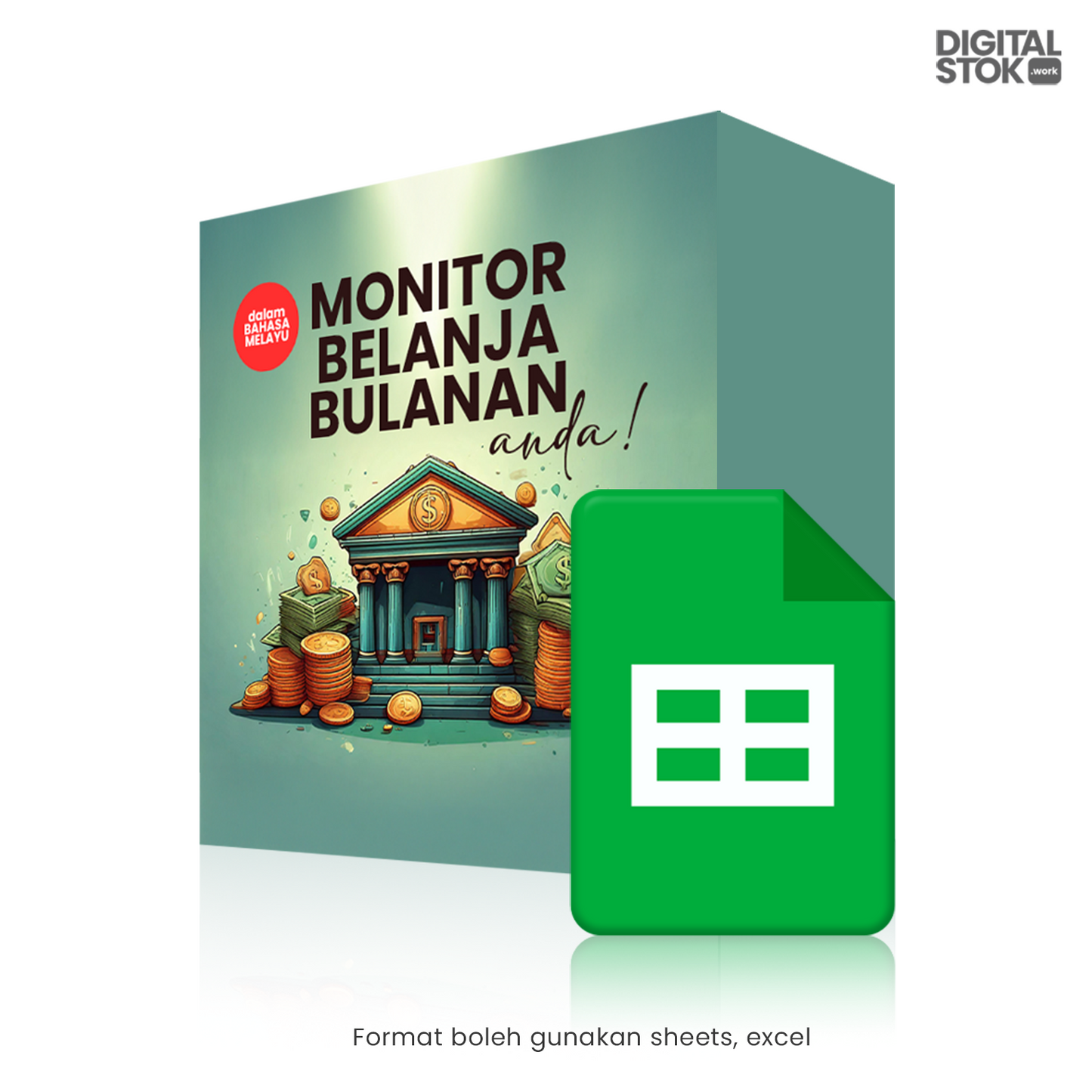 Sistem Mudah Monitor Belanja Bulanan Anda | Bahasa Melayu